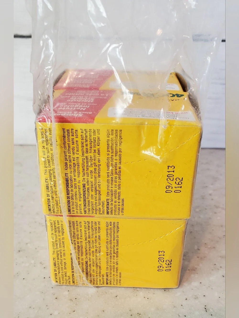 Kodak description lot